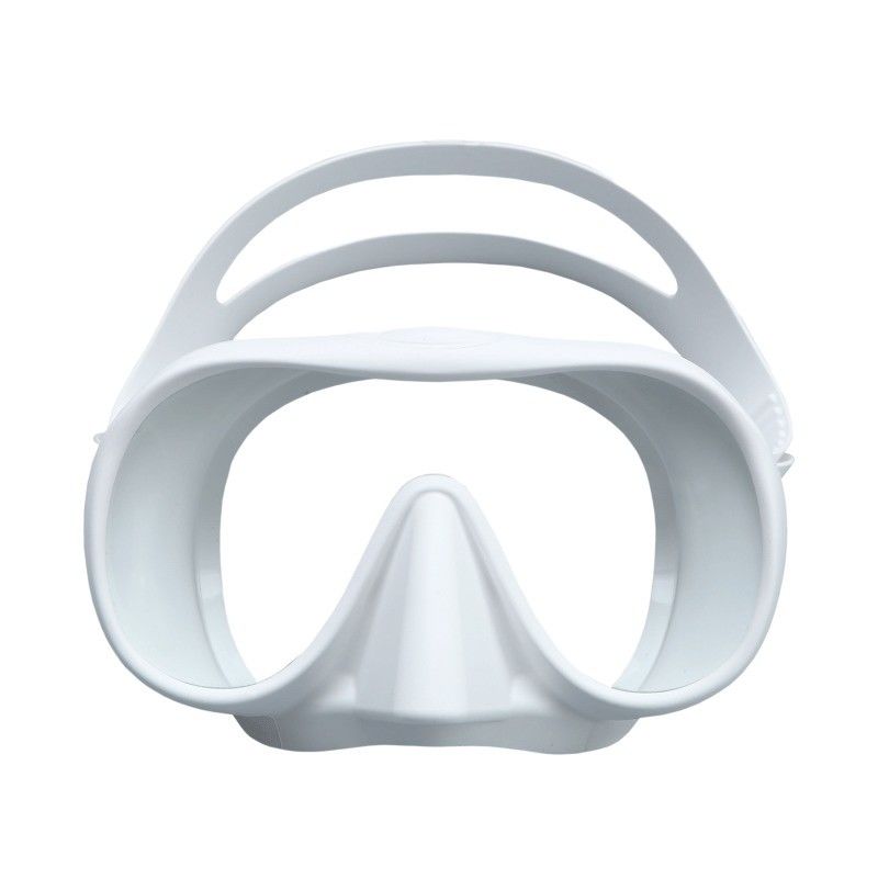Frameless Tempered Glass Lens Diving Mask for Wide View and Comfortable Swimming