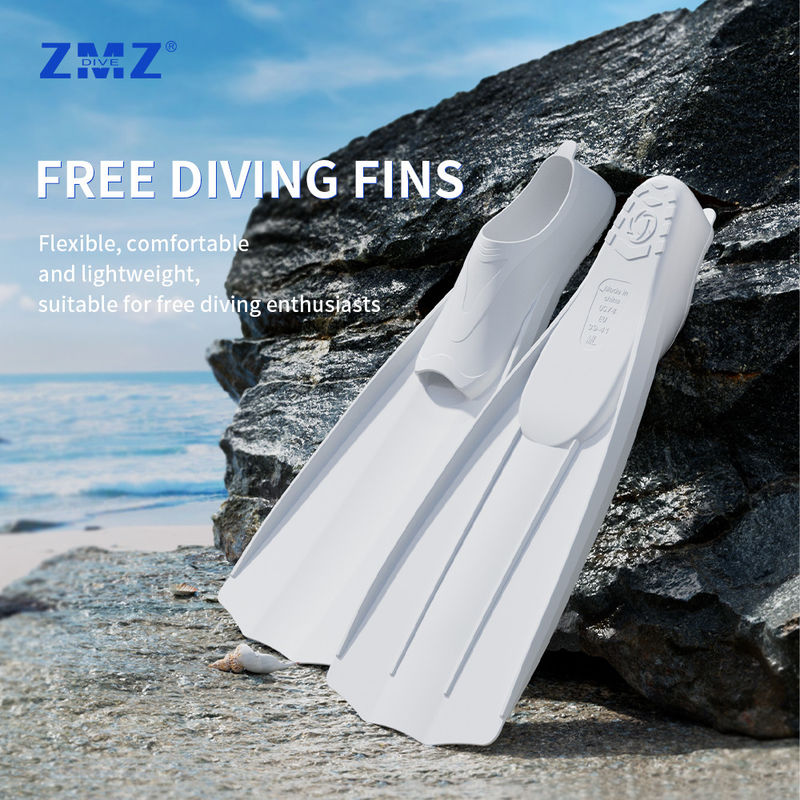 Full Foot Pocket TPR TPE Diving Scuba Swim Fins For Childrens Men Women
