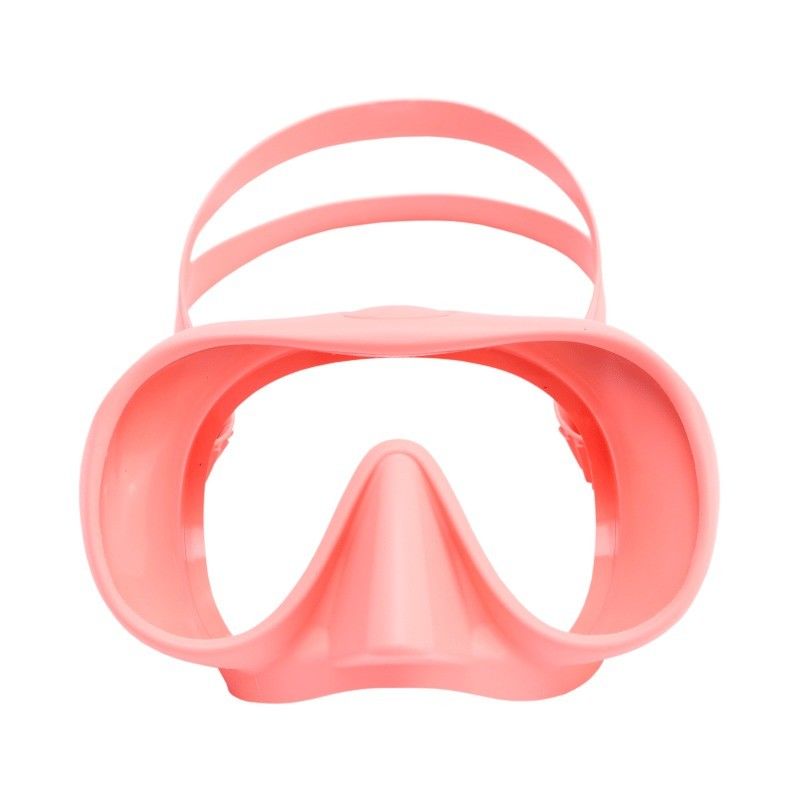 Direct Supply Frameless Deep Dive Scuba Diving Mask Anti-Fog Spray Free Half Face Mask