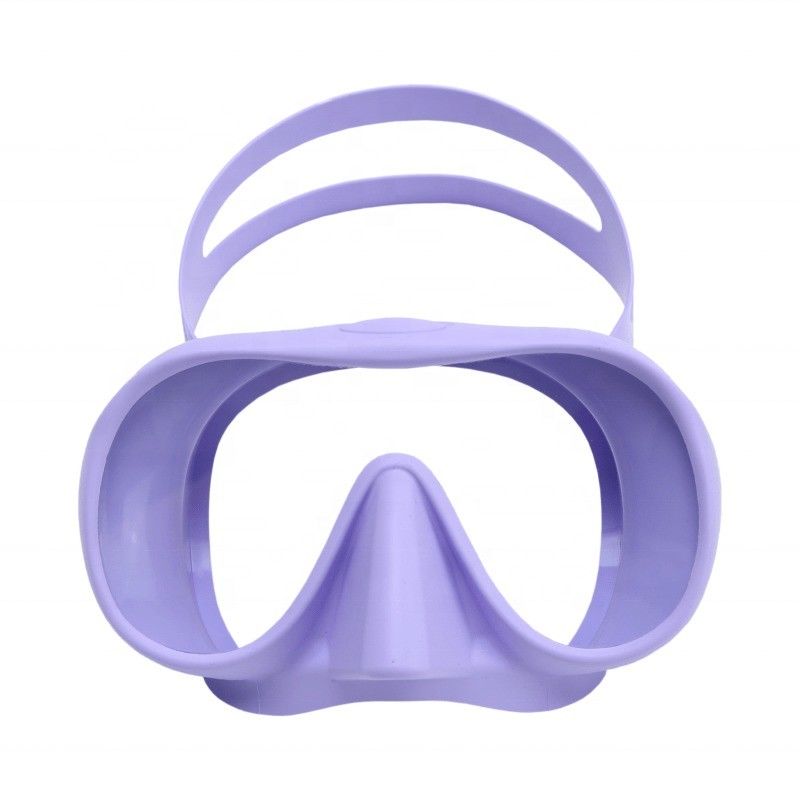Direct Supply Frameless Deep Dive Scuba Diving Mask Anti-Fog Spray Free Half Face Mask