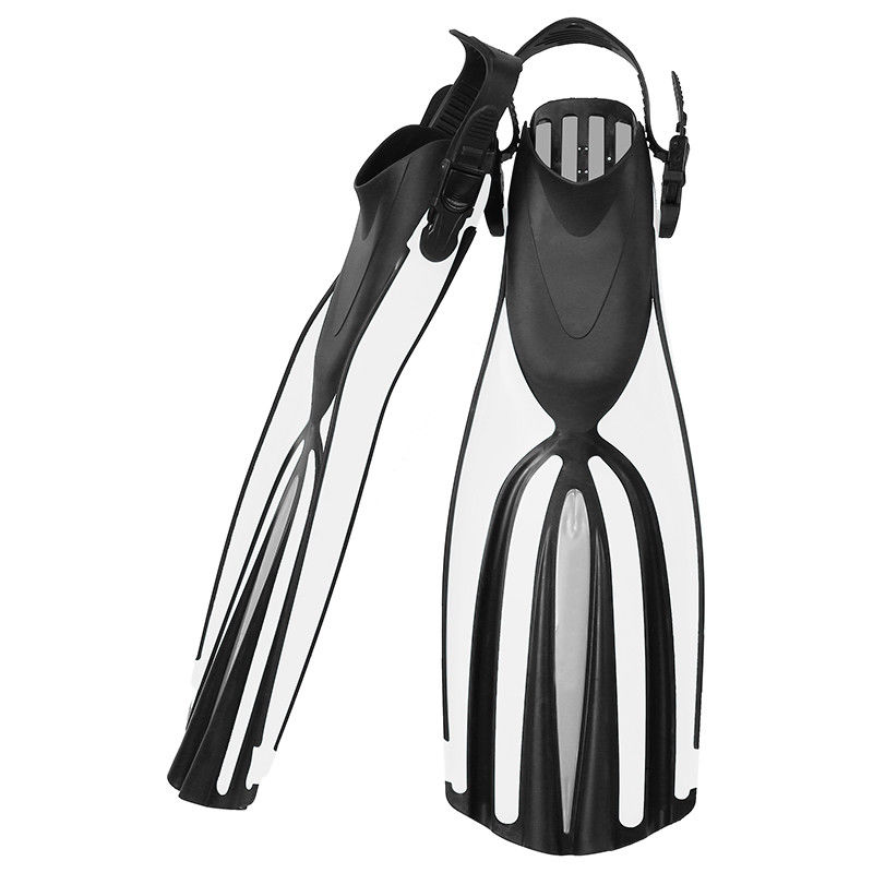 PP TPR Scuba Diving Fins Short Flippers For Snorkeling Underwater Training