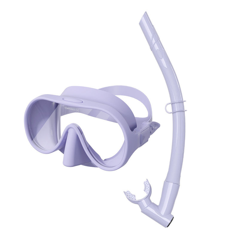 Style Color Surf Snorkel Scuba Mask Freediving Set for Men MNS30120 Silicone Material Snorkel Mask Set