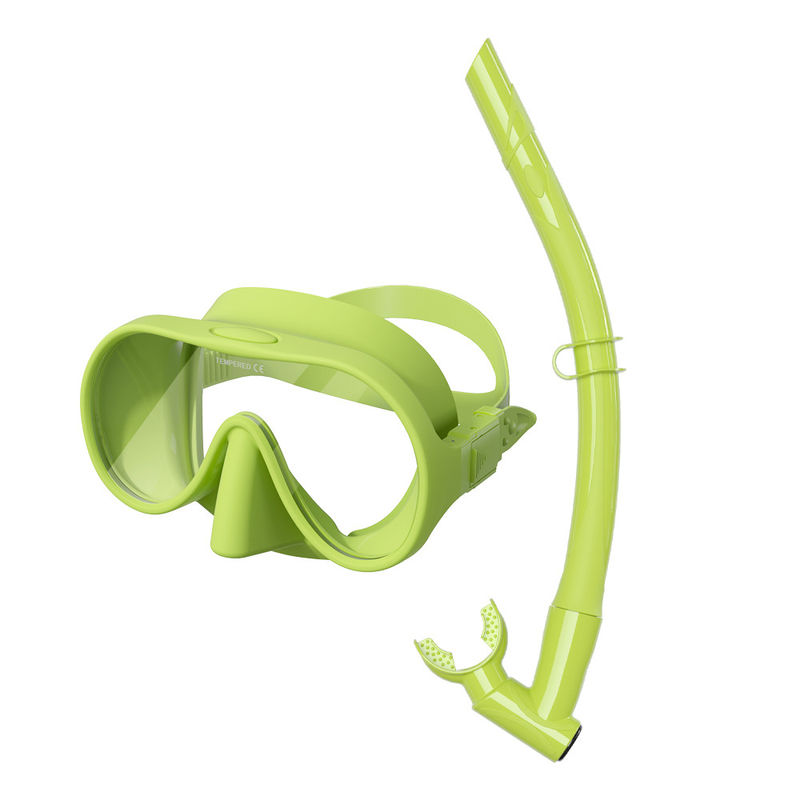 Style Color Surf Snorkel Scuba Mask Freediving Set for Men MNS30120 Silicone Material Snorkel Mask Set