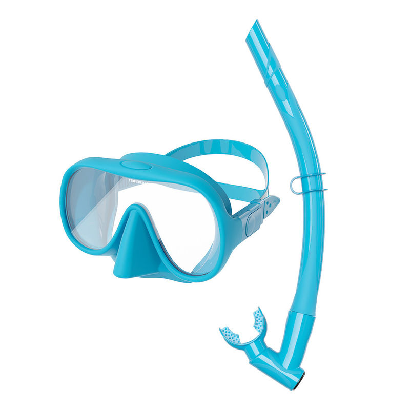 Advantage Supply Adult Surf Snorkel Scuba Mask Freediving Set in Style Black Color Snorkel Mask Set
