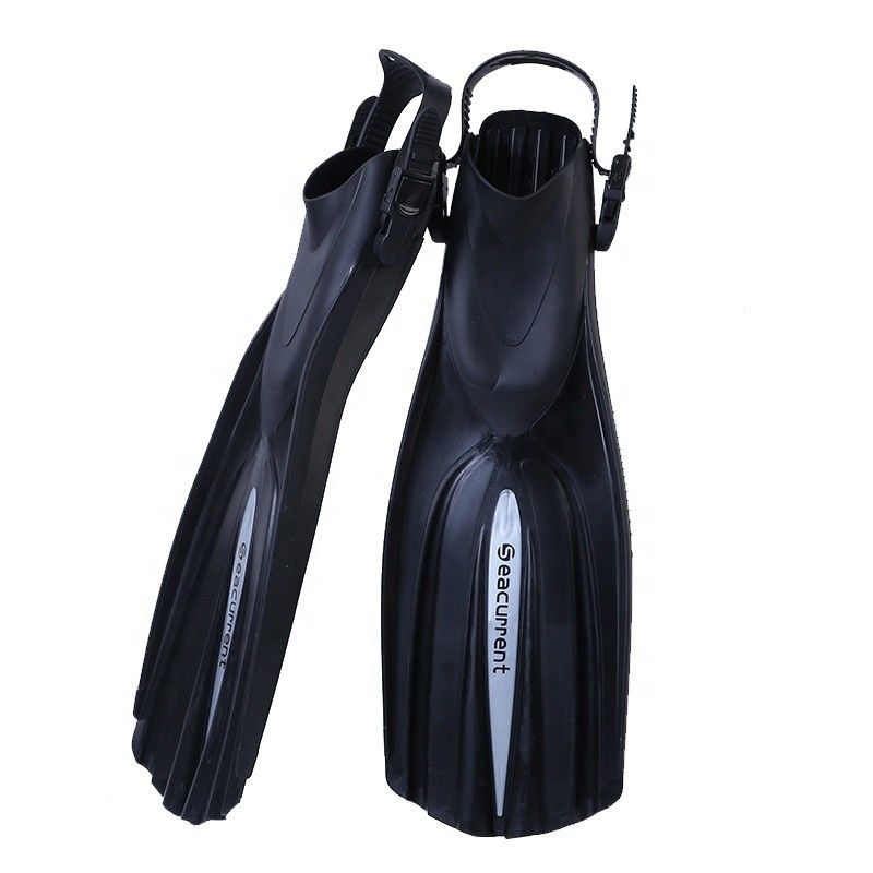 TPR PP Long Blade Scuba Diver Flipper Full Foot Fins For Flex Freediving Spearfishing