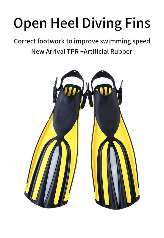 PP TPR Scuba Diving Fins Short Flippers For Snorkeling Underwater Training
