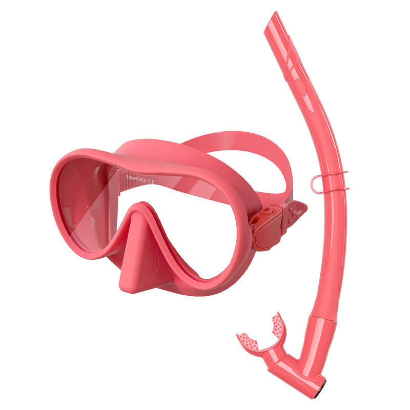2024 Develops Adult Surf Snorkel Scuba Mask Set with Liquid Silicone Skirt and Style Snorkel Mask Set