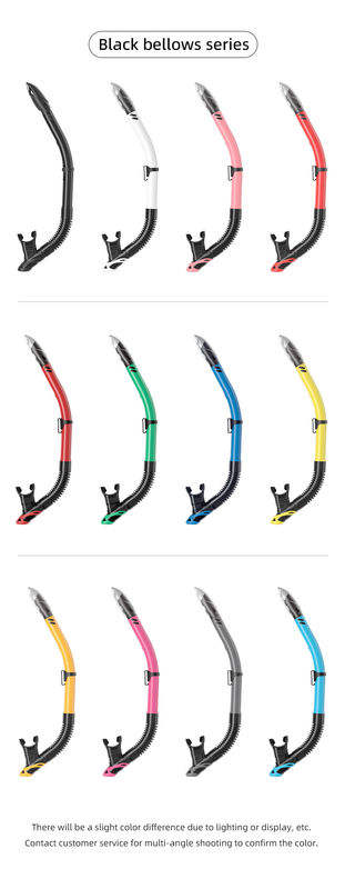 Develops Surf Snorkel Scuba Mask Set with 4.0mm Tempered Glass Lens and Style Color Snorkel Mask Set