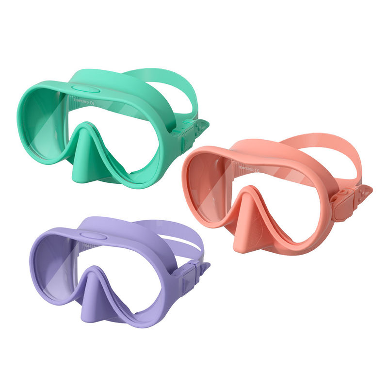 MC3001 M3001 M3002 Integrated Forming Snorkel Set for Scuba Diving and Snorkeling Snorkel Mask Set