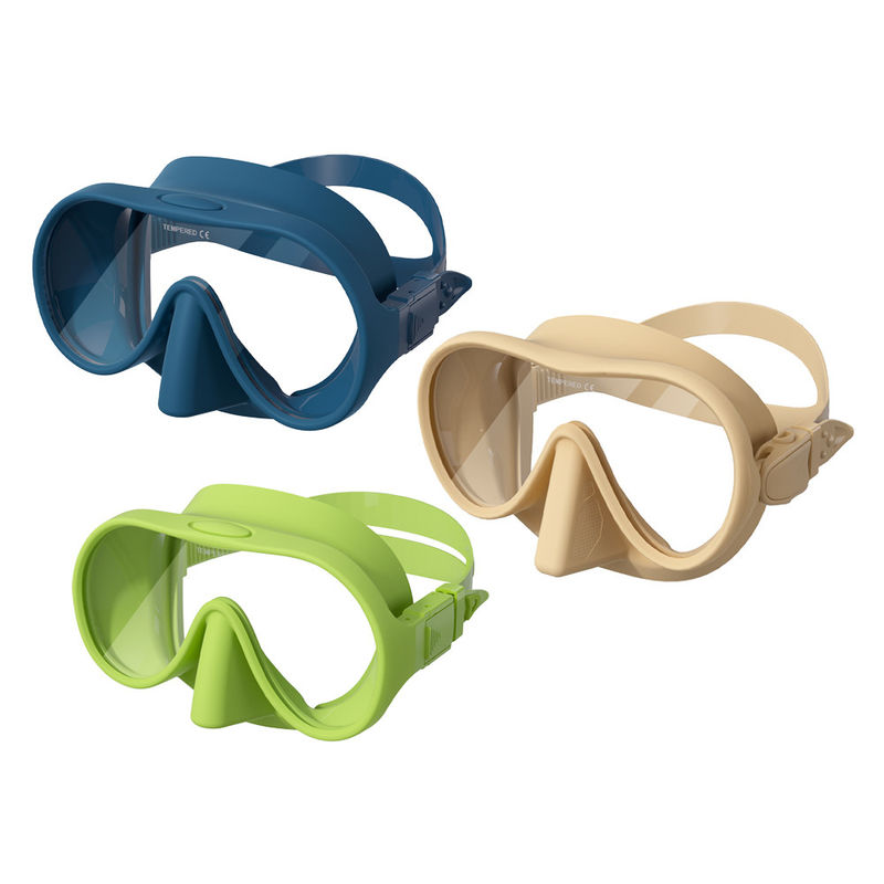 MC3001 M3001 M3002 Integrated Forming Snorkel Set for Scuba Diving and Snorkeling Snorkel Mask Set