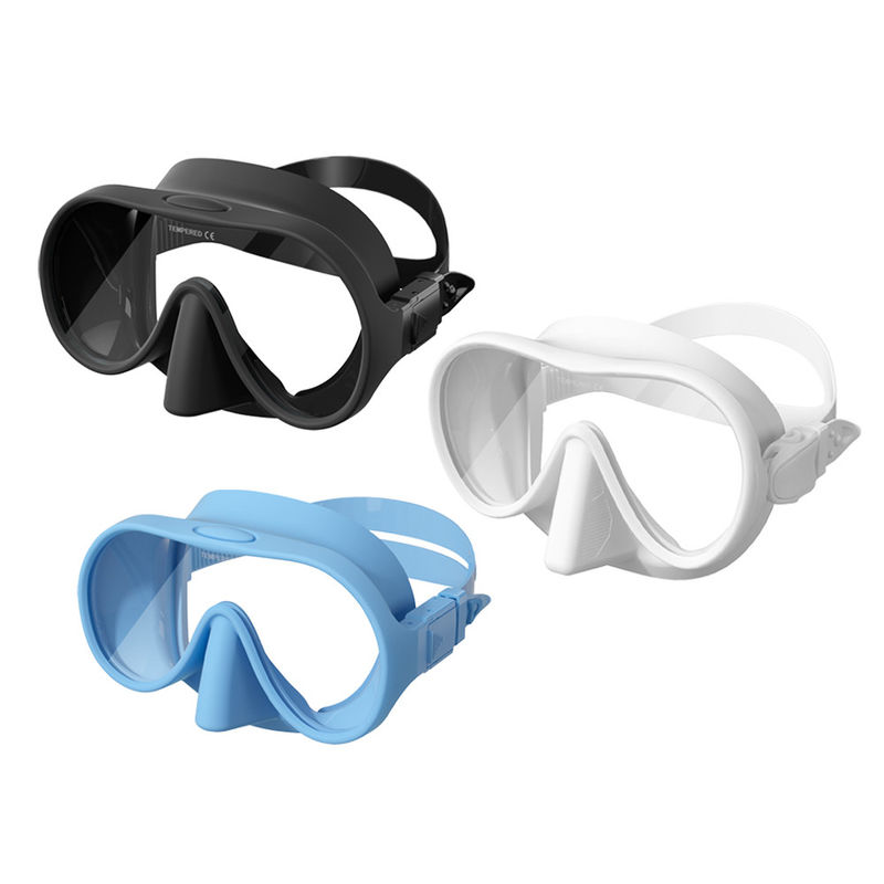 MC3001 M3001 M3002 Integrated Forming Snorkel Set for Scuba Diving and Snorkeling Snorkel Mask Set