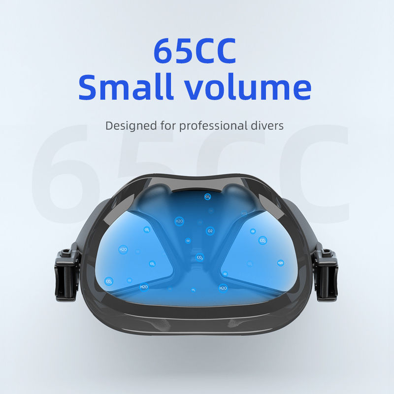 Applicable People Adults Silicone Diving Mask Kit with Freediving Goggles Snorkel Set Snorkel Mask Set