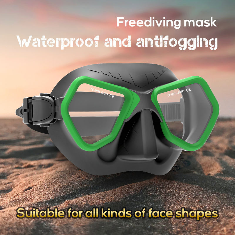 ZMZ Anti-Nebel Schwimmblätter Tauchmaske und Schnorchel-Set für Männer Frauen Jugendliche Schnorchel-Masken-Set