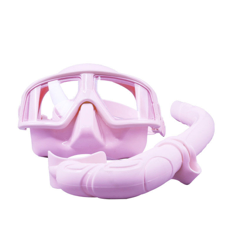 Resin Lens Diving Goggles for Anti-Fog UV Resistance Free Diving Mask and Snorkel Set