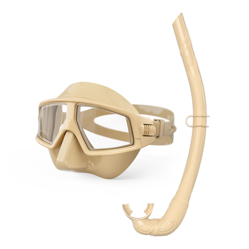 Half Face Snorkelling Sets Anti Fog Scuba Diving Mask And Snorkel Equipment