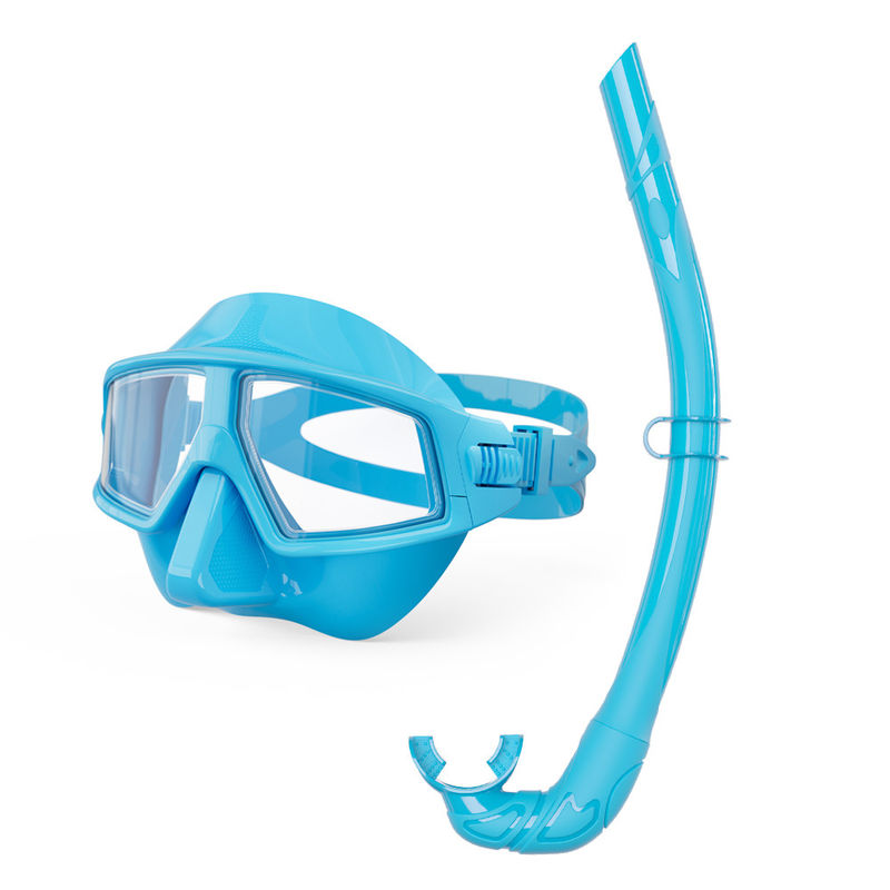 Half Face Snorkelling Sets Anti Fog Scuba Diving Mask And Snorkel Equipment