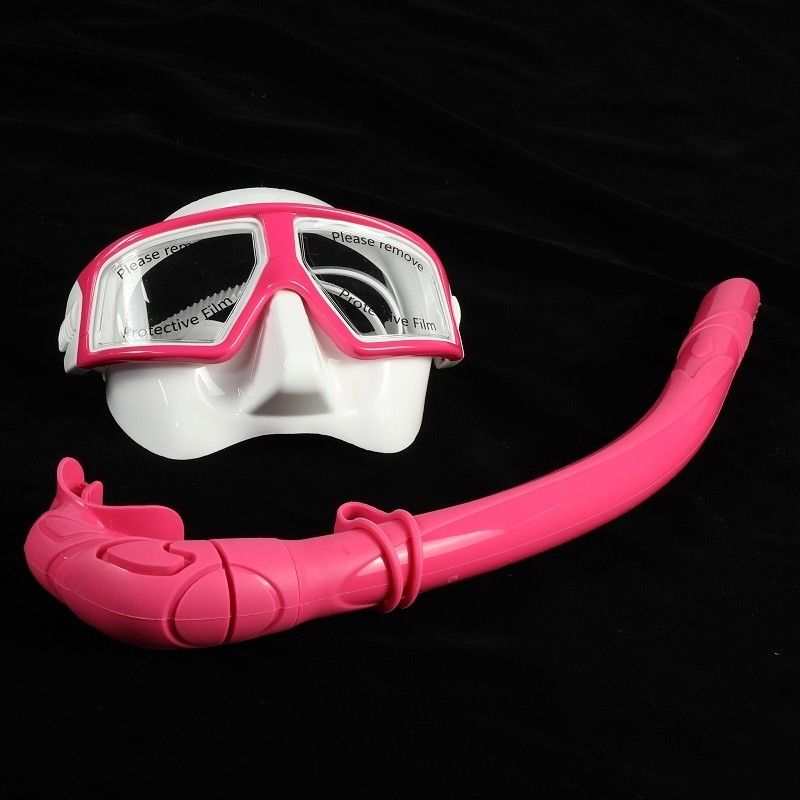 Half Face Snorkelling Sets Anti Fog Scuba Diving Mask And Snorkel Equipment