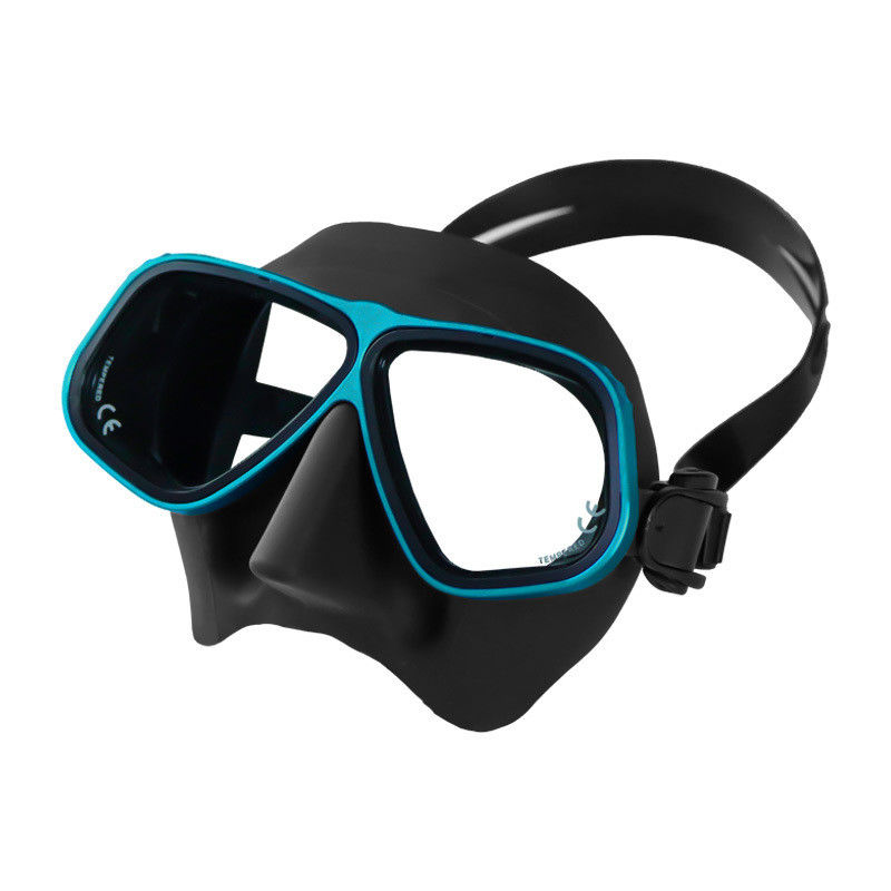 Tempered Glass and Silicone Material Diving Mask Prescription Set for Scuba Diving Snorkel Mask Set