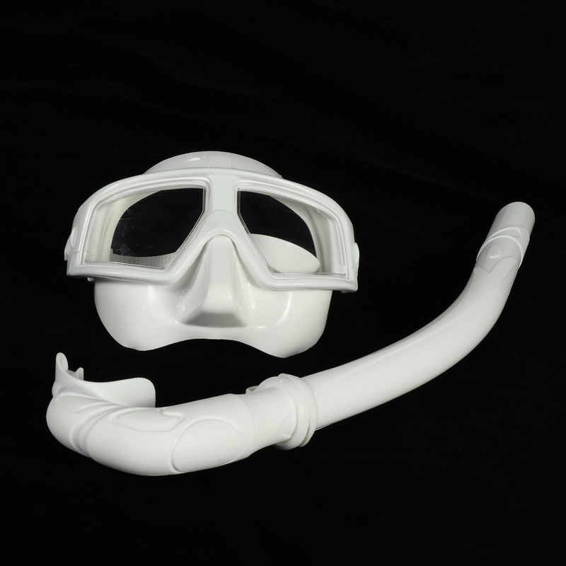 Resin Lens Diving Goggles for Anti-Fog UV Resistance Free Diving Mask and Snorkel Set