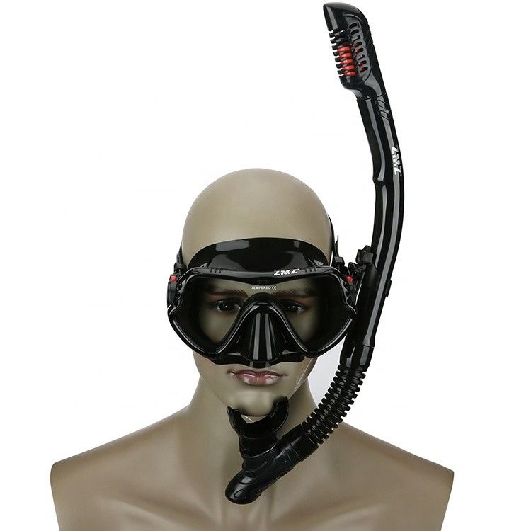 Customized PVC PC Liquid Silicone 2023 Diving Mask Snorkel Set for Adult Snorkel Mask Set