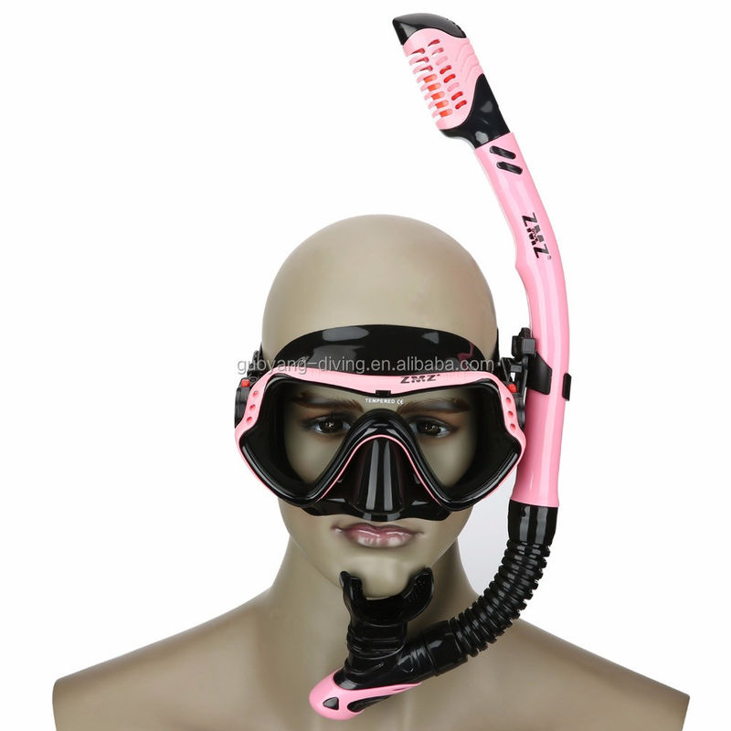 Water Sports Diving Goggle Set for Swimming Diving and Underwater Camera Adventures Snorkel Mask Set