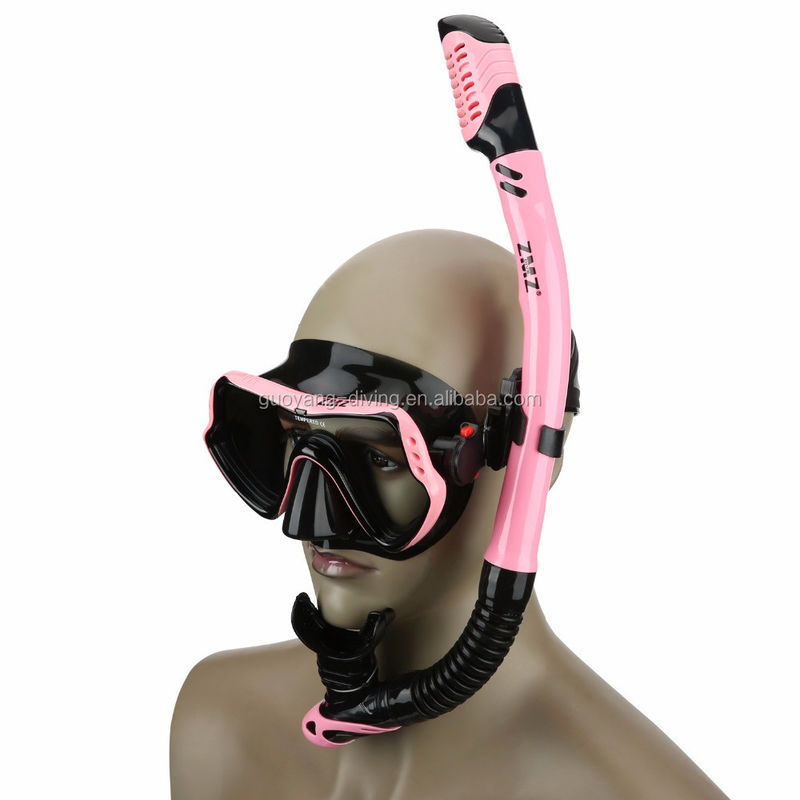 Water Sports Diving Goggle Set for Swimming Diving and Underwater Camera Adventures Snorkel Mask Set