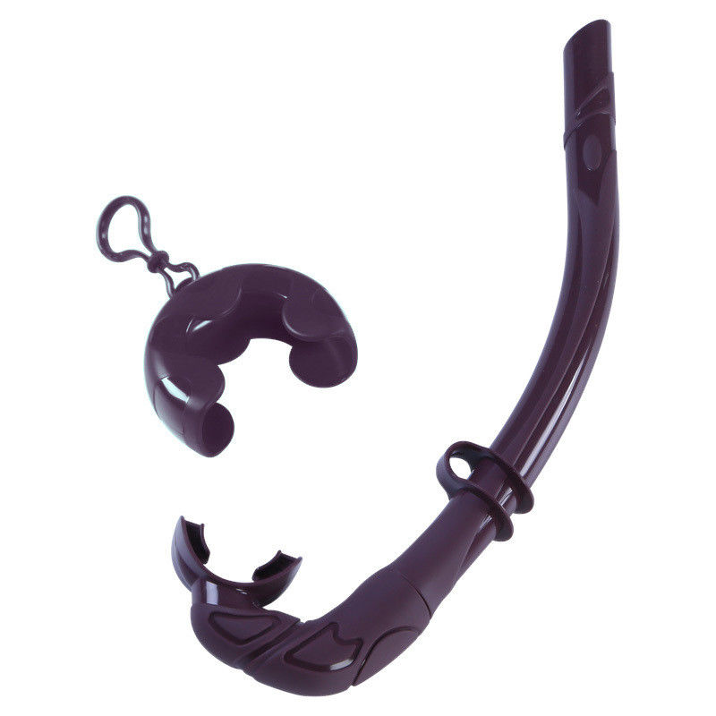 Customized Logo Black Diving Mask Set with Tempered Glass Lens and Silicone Strap Snorkel Mask Set