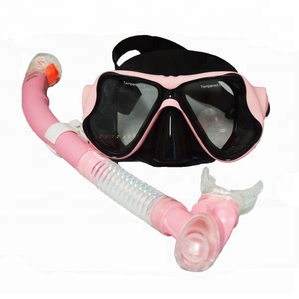 Snorkel Mask Set Anti-Fog Snorkel Mask M22S09 Ideal for Adult Scuba Diving Set